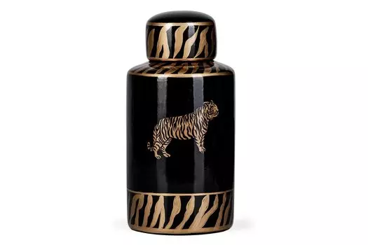 Ваза с крышкой Тигр