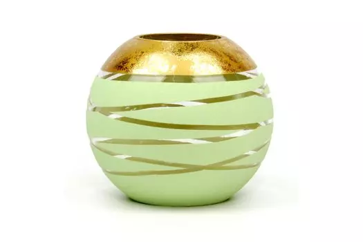 Ваза-шар декорированная 5578