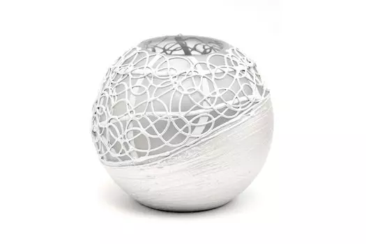 Ваза-шар декорированная 5578