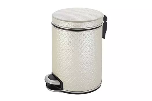 Ведро для мусора с крышкой Ромб