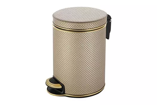 Ведро для мусора с крышкой Ромб