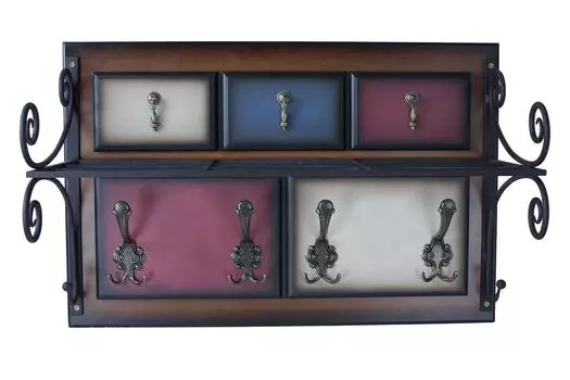 Вешалка настенная Пандора-1