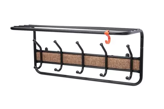 Вешалка с полкой настенная Уют