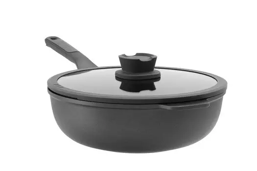 Вок с крышкой Leo cast alu