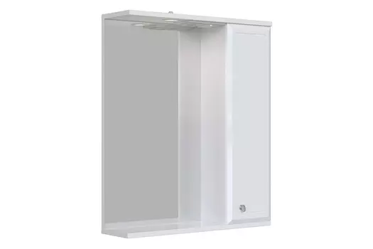 Зеркальный шкаф однодверный Афина