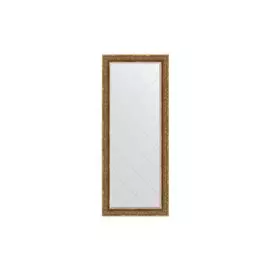 Зеркало напольное с гравировкой вензель бронзовый