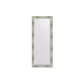 Зеркало напольное в раме с фацетом Алюминий 90 мм