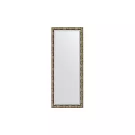 Зеркало напольное в раме с фацетом Серебряный бамбук
