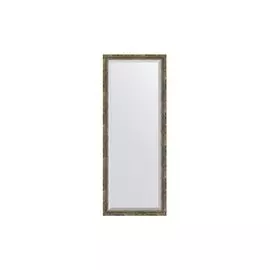 Зеркало напольное в раме с фацетом Старое дерево с плетением