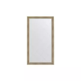 Зеркало напольное в раме с гравировкой Серебряный акведук