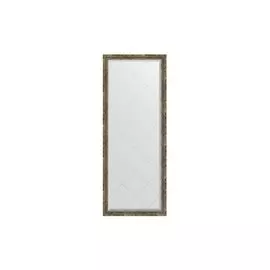 Зеркало напольное в раме с гравировкой Старое дерево с плетением