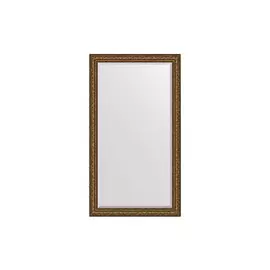 Зеркало с фацетом напольное в раме Виньетка состаренная бронза 109 мм