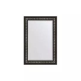 Зеркало с фацетом в раме чёрный ардеко