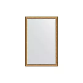 Зеркало с фацетом в раме медный эльдорадо