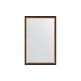 Зеркало с фацетом в раме орех