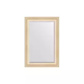 Зеркало с фацетом в раме старый гипс