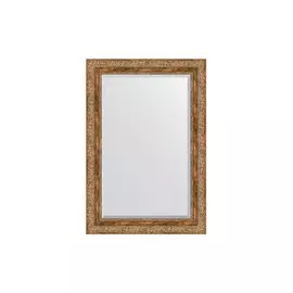 Зеркало с фацетом в раме Виньетка античная бронза 85 мм