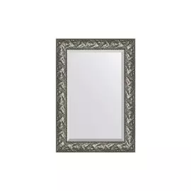 Зеркало с фацетом в раме Византия серебро
