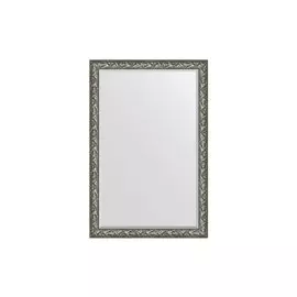Зеркало с фацетом в раме Византия серебро