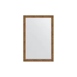 Зеркало с фацетом в раме виньетка бронзовая