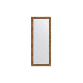 Зеркало с гравировкой напольное в раме виньетка бронзовая