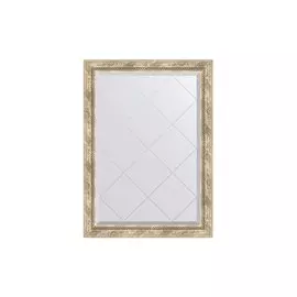 Зеркало с гравировкой в раме Прованс с плетением