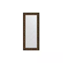 Зеркало с гравировкой в раме Византия бронза