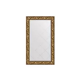 Зеркало с гравировкой в раме Византия золото