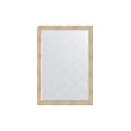 Зеркало с гравировкой в раме золотые дюны