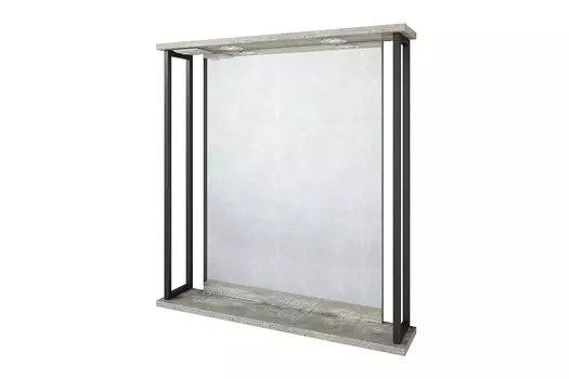 Зеркало с полкой Бруклин