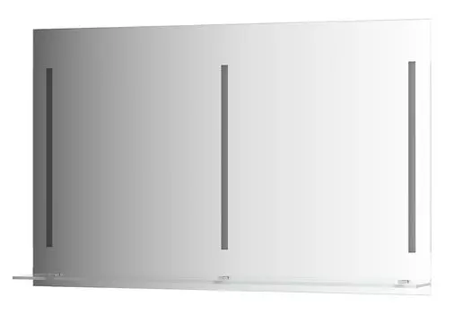Зеркало с полочкой Ledline-S