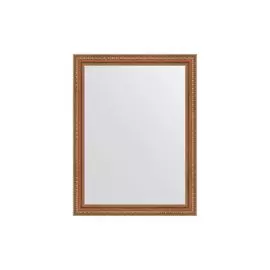 Зеркало в раме бронзовые бусы на дереве