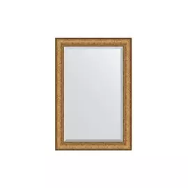 Зеркало в раме с фацетом медный эльдорадо