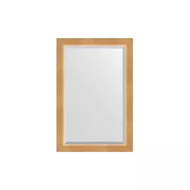 Зеркало в раме с фацетом Сосна