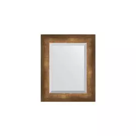 Зеркало в раме с фацетом Состаренная бронза