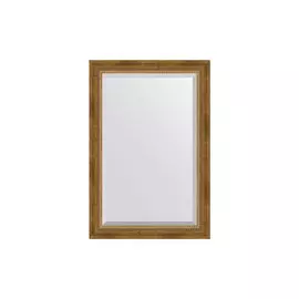 Зеркало в раме с фацетом Состаренная бронза с плетением