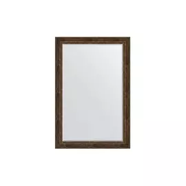 Зеркало в раме с фацетом Состаренное дерево с орнаментом