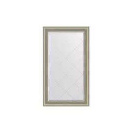 Зеркало в раме с гравировкой Хамелеон