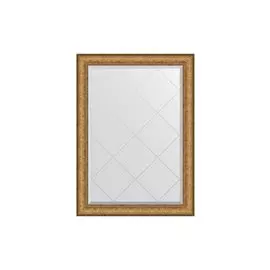 Зеркало в раме с гравировкой медный эльдорадо