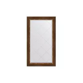 Зеркало в раме с гравировкой Римская бронза