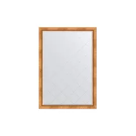 Зеркало в раме с гравировкой Римское золото