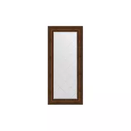 Зеркало в раме с гравировкой Состаренная бронза с орнаментом