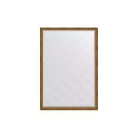 Зеркало в раме с гравировкой Состаренная бронза с плетением