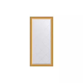 Зеркало в раме с гравировкой Состаренное золото