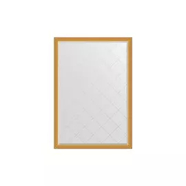 Зеркало в раме с гравировкой Состаренное золото