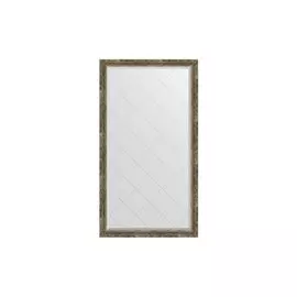 Зеркало в раме с гравировкой Старое дерево с плетением