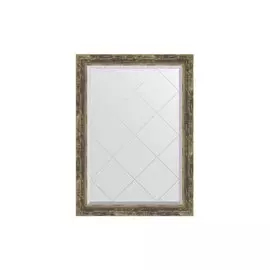 Зеркало в раме с гравировкой Старое дерево с плетением