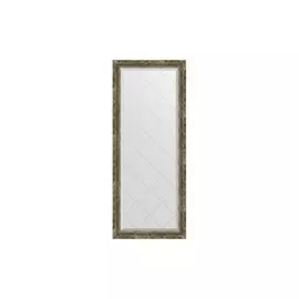 Зеркало в раме с гравировкой Старое дерево с плетением