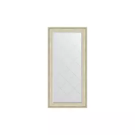 Зеркало в раме с гравировкой Травленое серебро