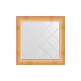 Зеркало в раме с гравировкой Травленое золото